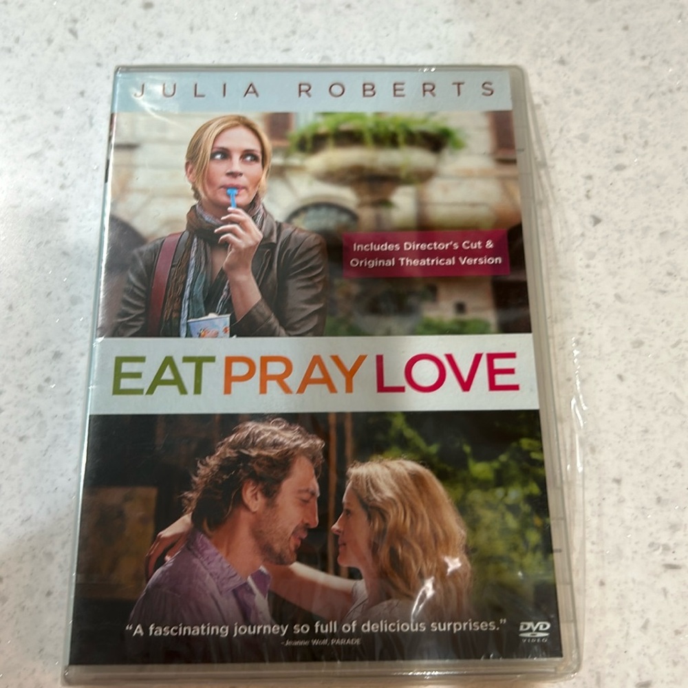 Eat, Pray, Love DVD - Brand New